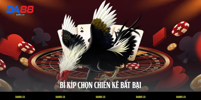 Bí kíp chọn chiến kê bất bại