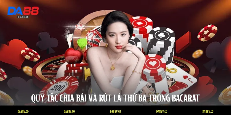 Quy tắc chia bài và rút lá thứ ba trong Bacarat